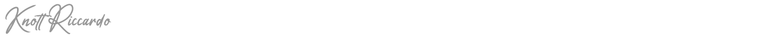 Knott Riccardo font preview